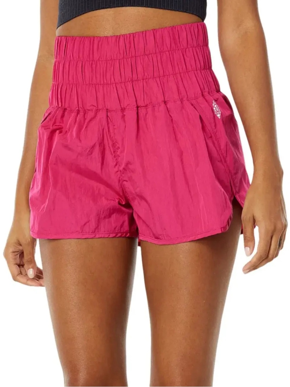 Free People Movement The Way Home shorts - Passion Fruit color